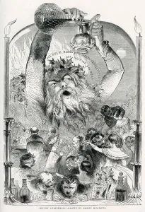 Head Prints: Merry Christmas! 1847