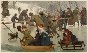 Towing Prints: MERRY GO ROUND ON ICE