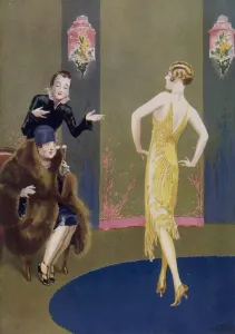 Fashion Prints: Mesmerism by Keene
