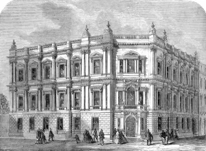 Works Prints: The Metropolitan Board of Works Offices, London, 1860