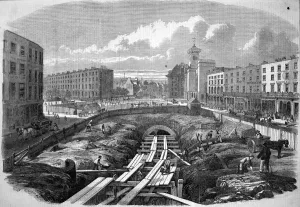 Works Prints: The Metropolitan Underground, works in progress