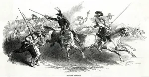 Crowd Prints: Mexican Guerillas 1847