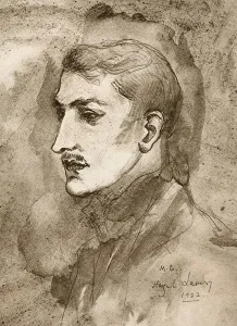 Sinn Prints: Michael Collins by Lady Lavery