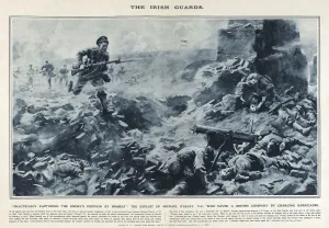 Corporal Prints: Michael O Leary, Irish Guards, in Great War Deeds, WW1