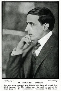 Ballet Prints: Michel Fokine, Russian choreographer and dancer