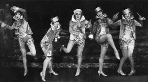 Dancers Prints: The Midnight Follies cabaret - the charleston