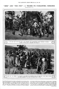 Lake Prints: Mimi and Tou-tou: a Thames to Tanganyika romance