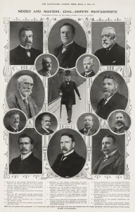 Industry Prints: Miners and Masters: Coal-dispute Protagonists