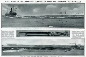 Escalation Prints: Mines and torpedoes by G. H. Davis