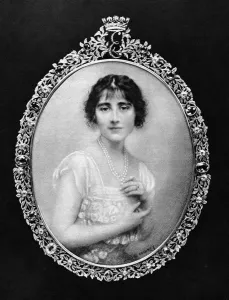 Bowes Prints: A miniature of Elizabeth Bowes-Lyon