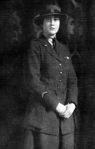 Decorated Prints: Miss Christobel Ellis decorated for war work well done