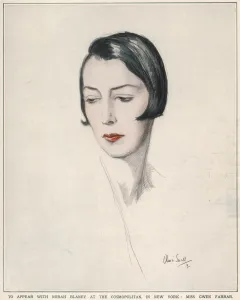 Lip Stick Prints: Miss Gwen Farrar, entertainer and musician