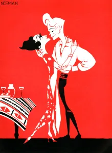 Feb16 Prints: Miss Jeanne De Casalis and Mr Tom Douglas by Einar Nerman