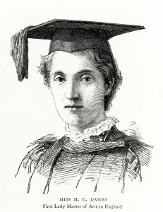 Females Prints: Miss M C Dawes, Master of Arts, August 1884
