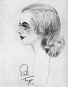 Argyll Prints: Miss Margaret Whigham - caricature