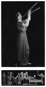 Figures Prints: Miss Marjorie Bagot as an Etruscan at the Picture Ball