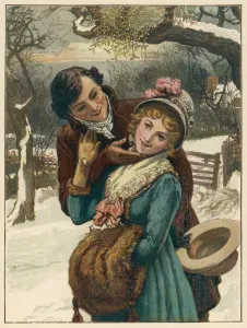 Tradition Prints: Mistletoe Branch