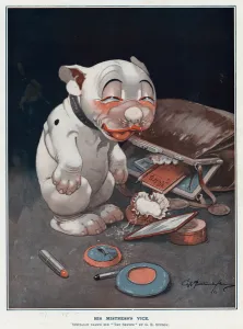 Bonzo Prints: His mistresss vice by George Studdy