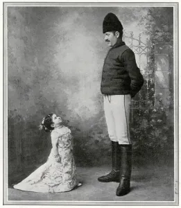 Unusual Prints: Mlle. Anita, the Doll Lady, and her brother