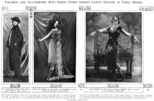 Elspeth Prints: Mme de Kurylo wearing designs by Elspeth Phelps