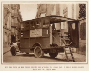 Laboratory Prints: A mobile dental surgery, belonging to the French army