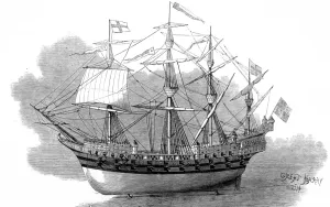 Displayed Prints: Model of the Great Harry of 1514