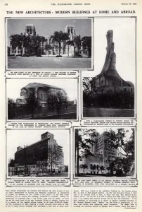 Park Prints: Modern architecture of 1928