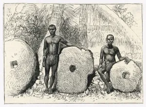 Money Prints: Money / Stones / Yap 1885