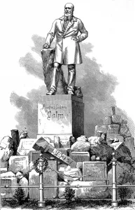 Berlin Prints: Monument to Friedrich Ludwig Jahn, Berlin, 1873