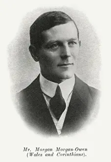 Wales Prints: Morgan Maddox Morgan-Owen - Welsh Amateur Footballer