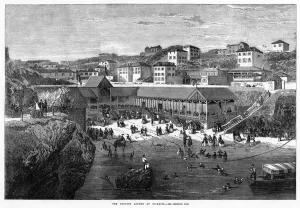 Beach Prints: The morning lounge at Biarritz