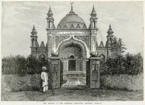 Architecture Prints: Mosque at the Oriental Institute, Maybury, Woking