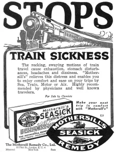 Cure Prints: Mothersills Seasick Remedy