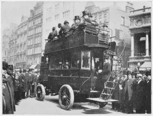 Interest Prints: Motor Bus London 1903
