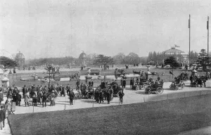 Meeting Prints: Motor car meet at the Crystal Palace, 1899