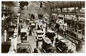 Displayed Prints: Motor Show at Olympia 1907