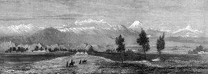 Mountains of the Pamir in Eastern Turkestan