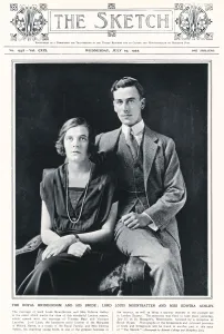 Ashley Prints: Mountbatten wedding 1922