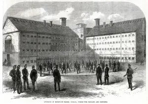 Dublin Prints: Mountjoy Prison 1866