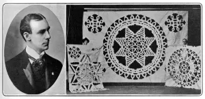 Cutting Prints: Mr C G Barr, champion paper tearer