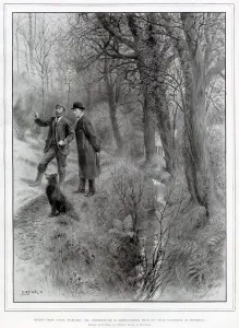 Head Prints: Mr Chamberlain in consultation with his head gardener