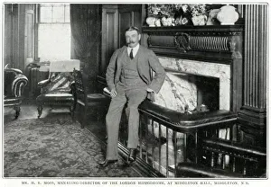 Founder Prints: Mr H. E. Moss, managing director of the London Hippodrome