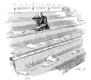 Shortly Prints: Mr. Meagher, MP, in the House of Commons, 1906