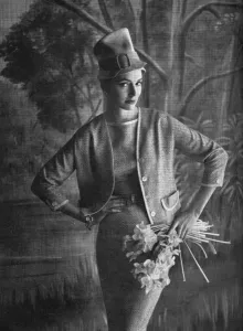 Straw Prints: Mr Mort suit and Otto Lucas hat, 1960