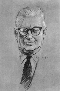 Ward Prints: Mr. Roy Thomson, sketched by Stephen Ward, 1961