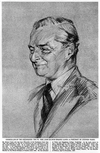 Ward Prints: Mr. Selywn Lloyd, as sketched by Stephen Ward, 1961