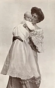 Anthony Prints: Mrs Asquith and her baby (Anthony Asquith)