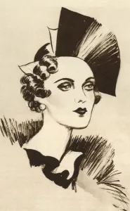 Straw Prints: Mrs Charles Sweeny