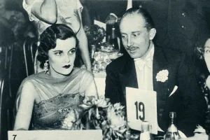 Socialising Prints: Mrs Charles Sweeny with Mr Eustace Storey