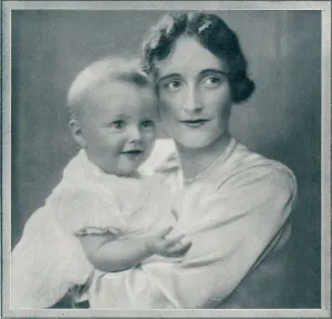 Ashley Prints: Mrs Cunningham-Reid (Mary Ashley) and son